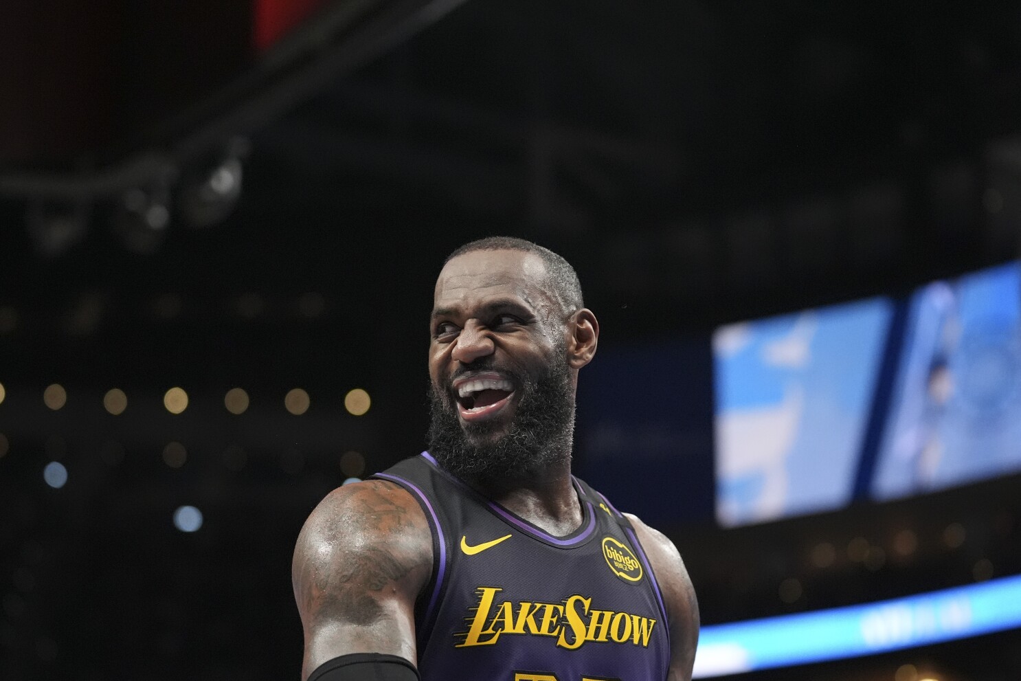 Where is lebron james today on sale